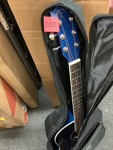 Accoustic Guitar w/ Case - Lot 202