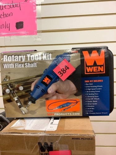 Rotary Tool Kit with Flex Shaft - Lot 384