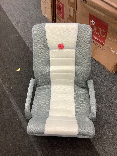 Gaming Floor Chair w/ 360-Degree Swivel, Armrest, Adjustable Backrest - Lot 491