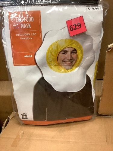 Adult Egg Food Mask - Lot 629