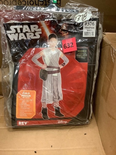 Child Medium Rey Costume - Lot 632