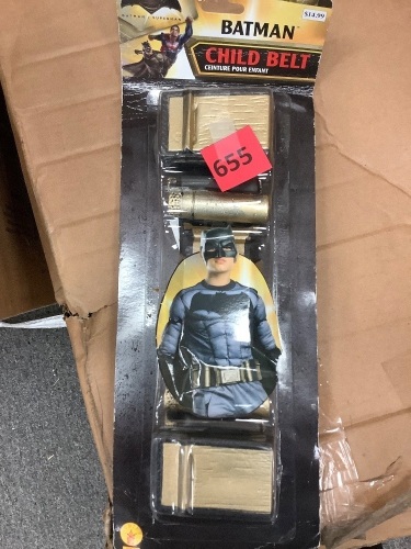 Child Batman Belt - Lot 655