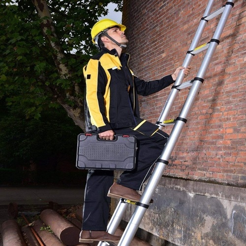 3.8M Aluminum Ladder - Lot 700