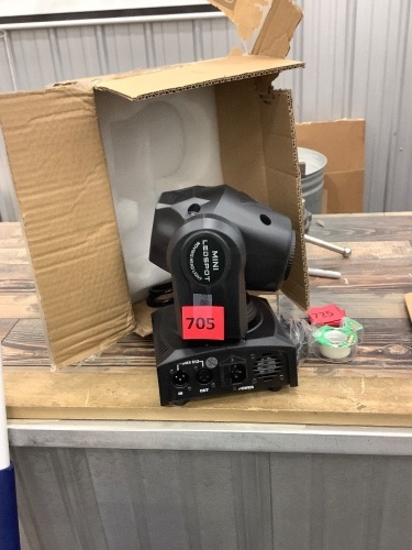 Mini LED Spot Moving Head Light - Lot 705
