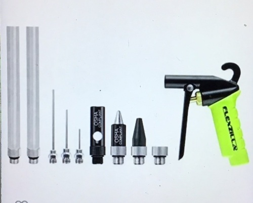 Legacy (LEGAG1500FZKIT) Flexzilla 10 Pc. Blow Gun Kit, New, Retail - $40.59 - Lot 20