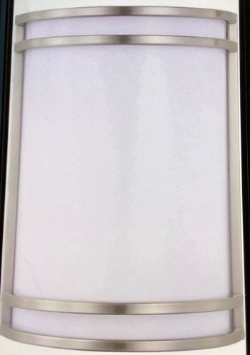 LED 3 Color Wall Sconce, Cloudy Bay WallLighting,3000K/4000K/5000K Color Temperature AdjustableWall Mount Light Fixture, 15W 120V Dimmable CRI 90+ LEDWall Light ,Brushed Nickel, Like New, Retail - $37.99 - Lot 46