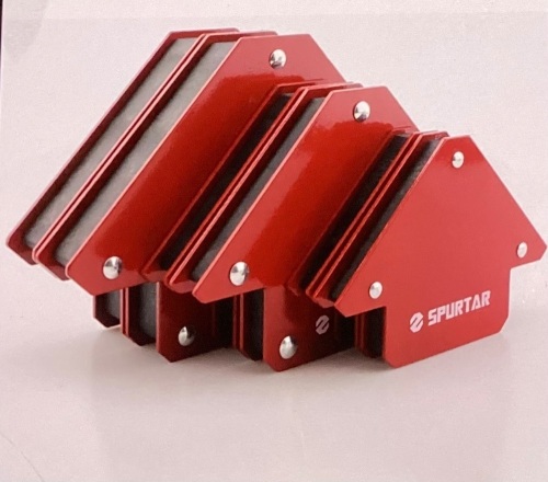 6pcs Welding Magnet Arrow Welding Magnets and Clamps75lbsX2+50lbsX2+25lbsX2 Metal Working Mig Tools ArcWelding Electrode Holders 3" 4" 5" Magnetic Welding ClampsHolder 45 90 135 Degree Angle Magnet, Like New, retail - $29.99 - Lot 58