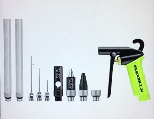Legacy (LEGAG1500FZKIT) Flexzilla 10 Pc. Blow Gun Kit, New, Retail - $39.99 - Lot 123