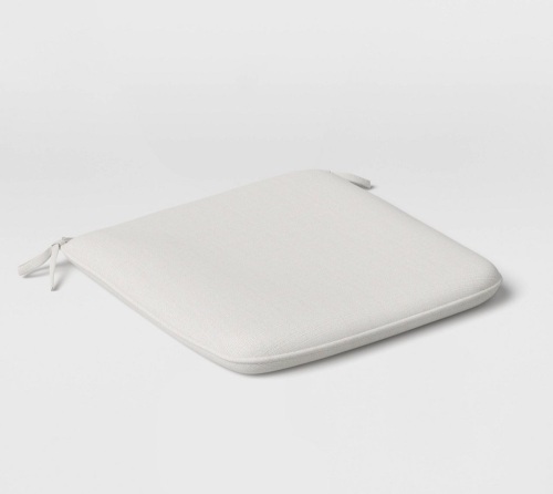 Woven Outdoor Seat Cushion DuraSeason Fabric Cream - Project 62, Like New, Retail - $20 - Lot 150