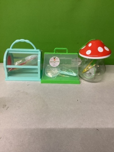 3 Count Bug Collection Kit, New, Retail - $3 - Lot 174