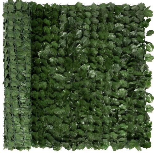 Outdoor Faux Ivy Privacy Screen Fence, Like New, Retail - $39.99 - Lot 182