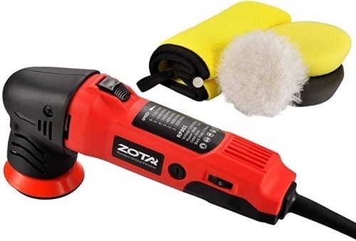 ZOTA Oribtal Polisher, 3 inch Dual Action Polisher with 13.1 feet Cord, Mini Polisher Kit and Polisher for Car Detailing, Used, Retail - $78.90 - Lot 243