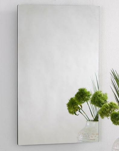 Turner Rounded Rectangular Frameless Mirror, Like New, Retail - $149 - Lot 244
