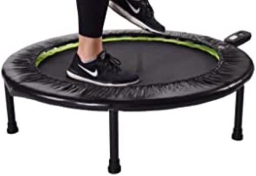 Stamina Mini Fitness Trampoline w/ Smart Workout App, Like New, Retail - $78.99 - Lot 249