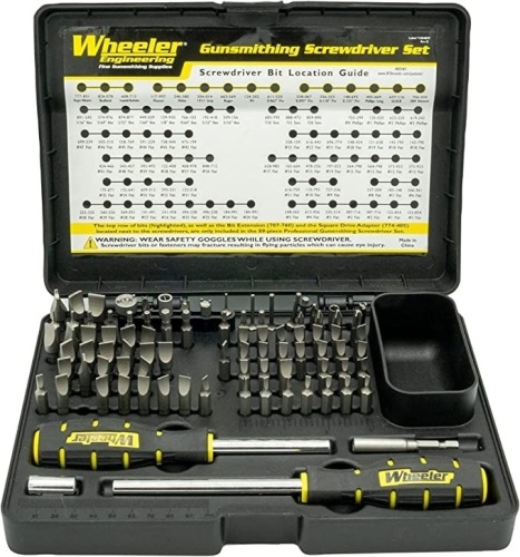 Wheeler, Engineering Gunsmithing Screwdriver Set, With Durable Construction and Storage, Like New, retail - $61.92 - Lot 254