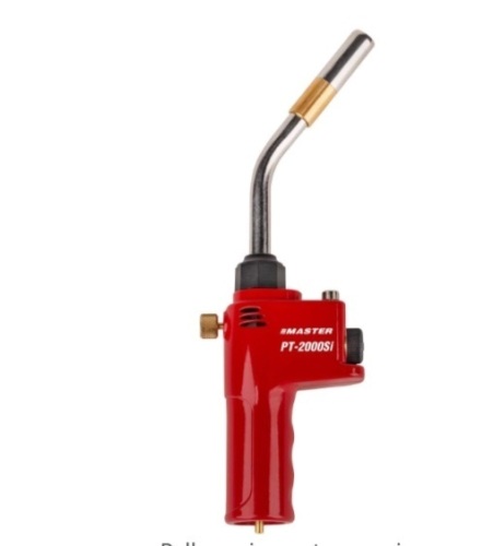 Master Appliance PT-2000Si Propane Torch Head - Propane Torch Lighter Optimized High Intensity Adjustable Flame, Heavy Duty Blow Torch Head,Plumbing Tool, Compatible with Propane Tank or Mapp Gas, Like New, Retail - $54.99 - Lot 288