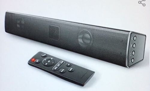 Small Sound Bar for TV, 16-Inch Soundbar with Bluetooth 5.0,Mini Soundbar with Built-in 2 Speakers, Bass Tube, DSP,Optical/HDMI/Aux/USB, Soundbar for TV with 3 EqualizerModes, Like New, Retail - $47.65 - Lot 312