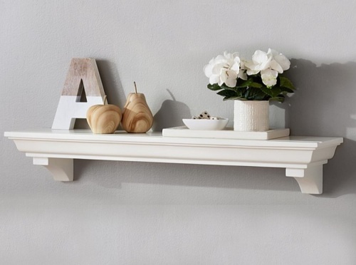 Pottery Barn, Classic Shelf, White, Like New, Retail - $99 - Lot 327