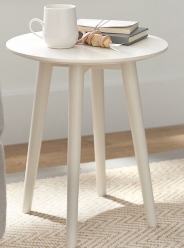 Modern Spindle Side Table, Like New, Retail - $99 - Lot 352