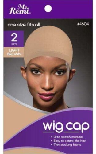 Lot of (288) 2-Pack Ms. Remi Wig Caps - Light Brown - Lot 146