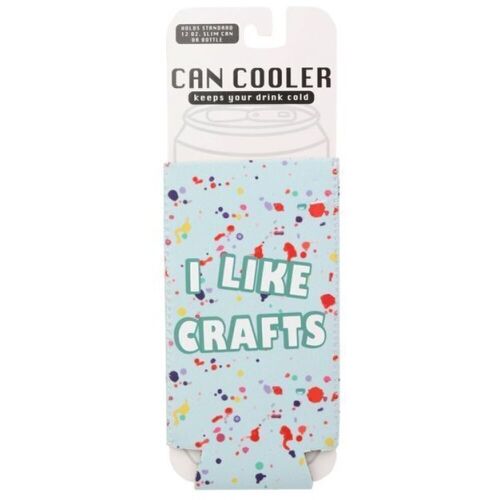 Lot of (24) "I Like Crafts" Slim Can Coolers - Lot 234