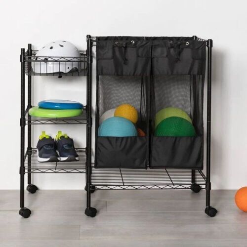 Equipment Storage Cart - Black - Lot 281