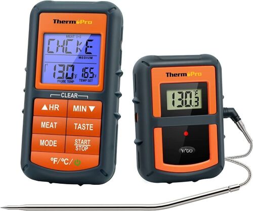 ThermoPro TP07S Wireless Digital Meat Thermometer  - Lot 309