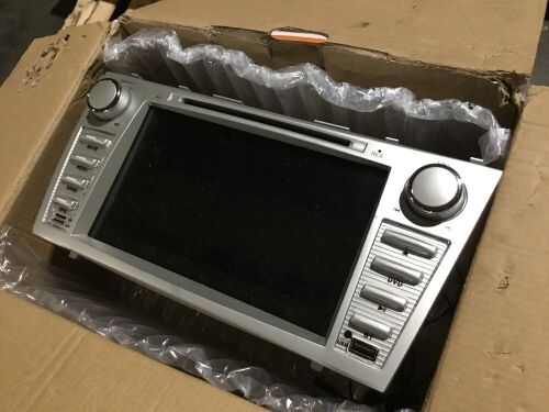 Two-Din Touch Screen Car Media Player - Lot 396