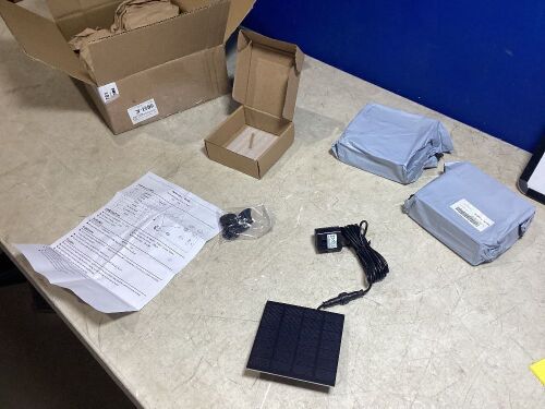 Lot of (3) Brushless Motor Solar Fountains - Lot 403