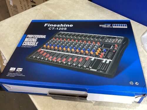 Fineshine Professional Mixing Console  - Lot 438