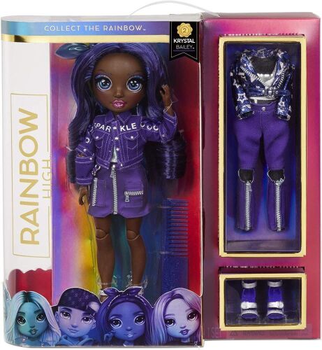Lot of (2) Rainbow High Krystal Bailey Fashion Dolls - Lot 521