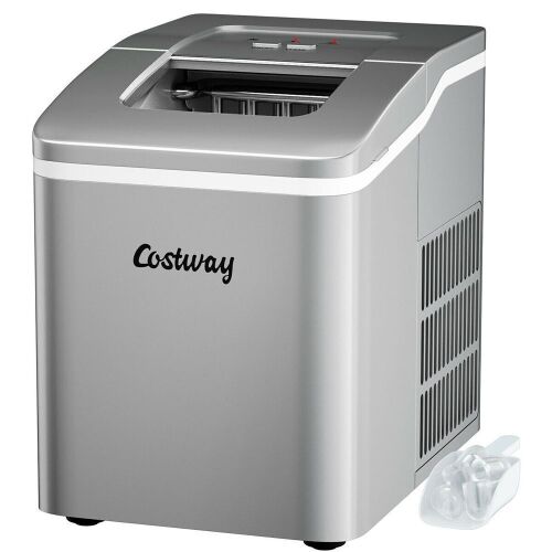 Portable Ice Maker Machine Countertop 26Lbs/24H Self-cleaning w/ Scoop - Lot 550