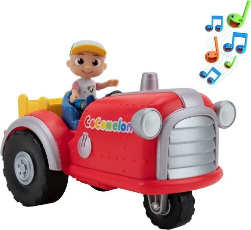 Case of (4) CoComelon Official Musical Tractor Toys - Lot 568