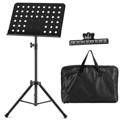 Adjustable Music Stand with Clip Holder - Lot 611