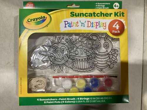 Lot of (34) Crayola Suncatcher Art Kits - Lot 688