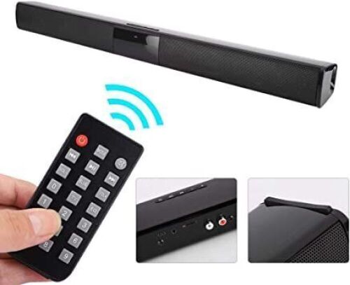 Sound Bar Speaker with Bluetooth and Remote - Lot 804