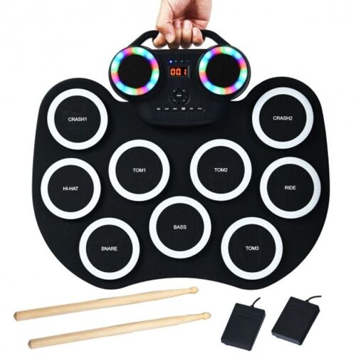 MIDI Electronic Roll-Up Drum Set - Lot 881