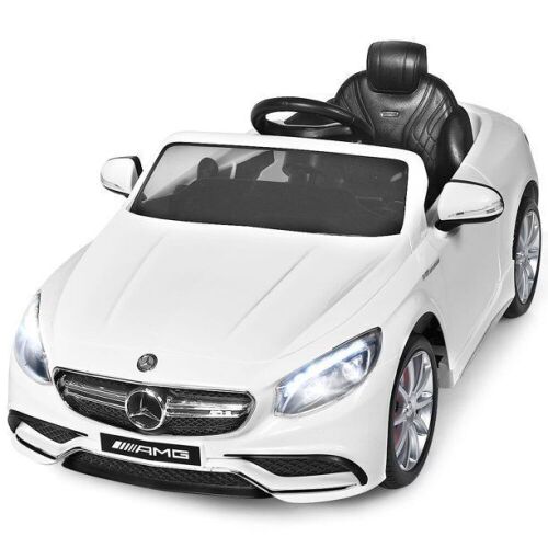 12V Mercedes-Benz S63 Licensed Kids Ride On Car Battery Powered RC w/ MP3  - Lot 664