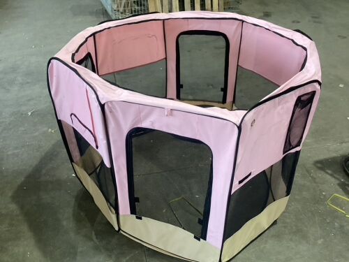 60" Soft Playpen Exercise Folding Crate - Lot 681
