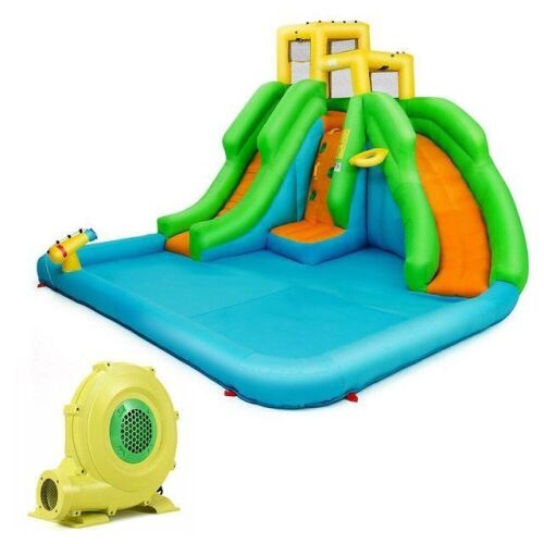 Kids Inflatable Water Park Bounce House with 480W Blower - Lot 109