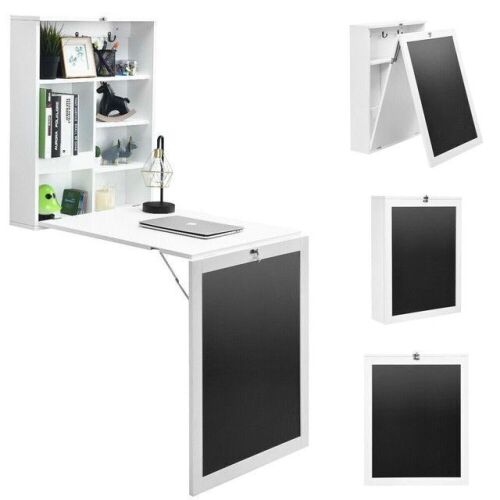 Convertible Wall-Mounted Table with Chalkboard - Lot 589