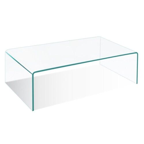 42.0" x 19.7" Tempered Glass Coffee Table - Lot 660
