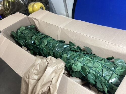 Roll of Artificial Ivy Leaf Privacy Screen  - Lot 797