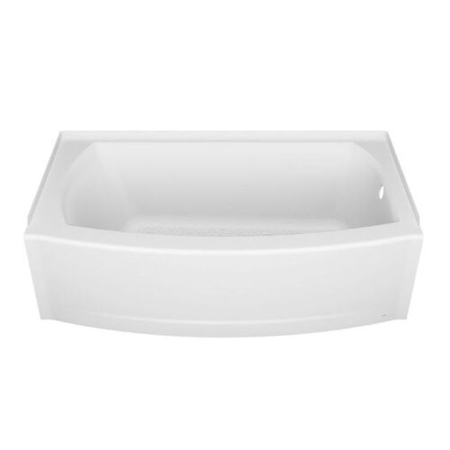Lot of (3) American Standard Elevate 60-in x 30-in Arctic White Rectangular Right Drain Alcove Soaking Bathtubs - Lot 106