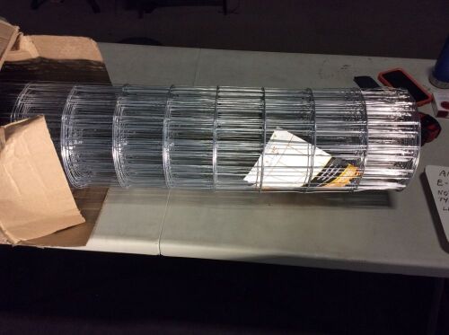 50' Roll of Mesh Wire Fence 2" x 4"  - Lot 116