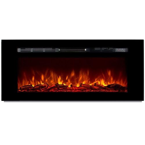 1500W 50" In-Wall Recessed Electric Fireplace Heater w/ Remote Control - Lot 941