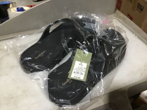 Case of (6) Goodfellow & Co Flip Flops, Size M 9/10  - Lot 342