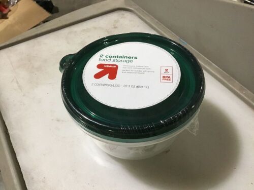Case of (12) 2pk Holiday Food Storage Containers w/ Lids - Lot 398