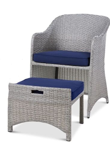 Outdoor Wicker Patio Chair  - Lot 102