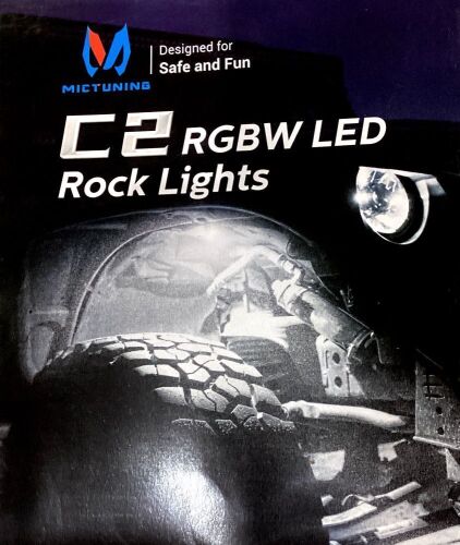 C2 RGBW LED Rock Lights - Lot 110
